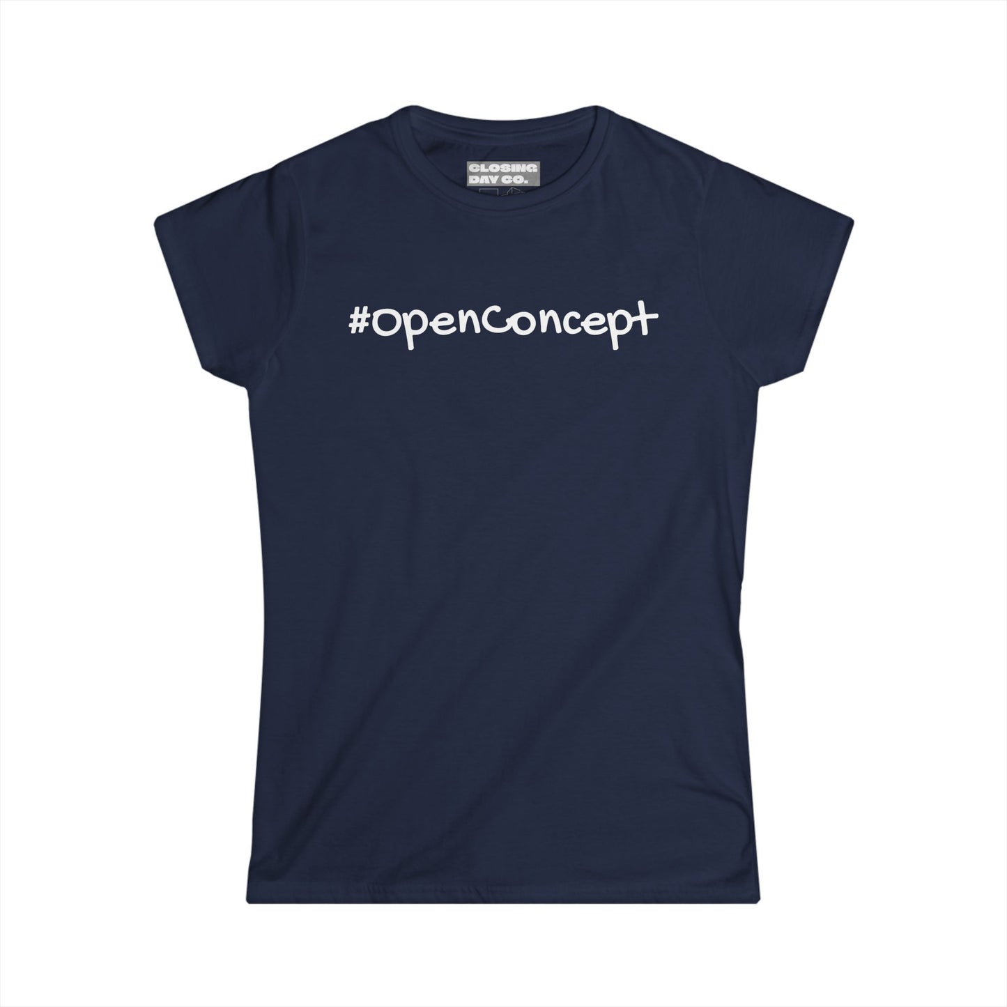 Open Concept Women's Softstyle Tee