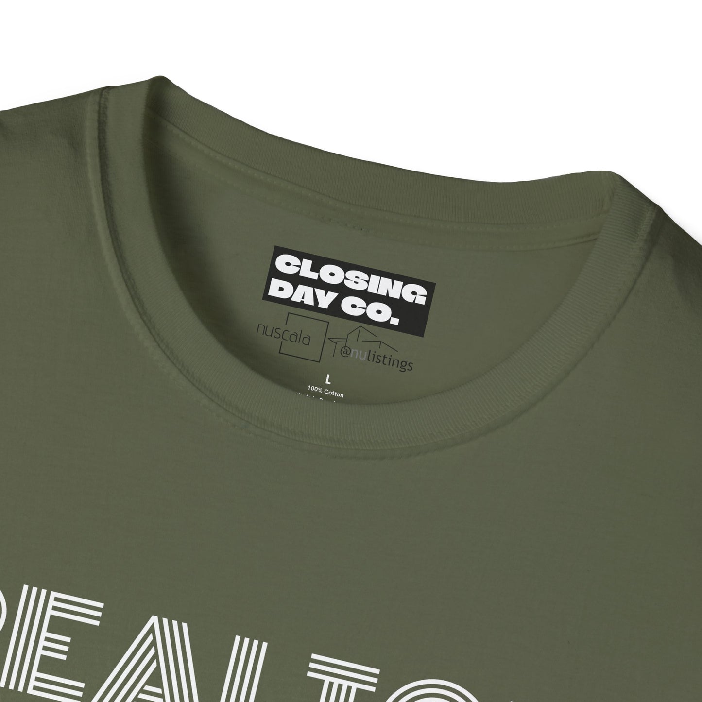Realtor Life Chose Me Unisex Softstyle T-Shirt