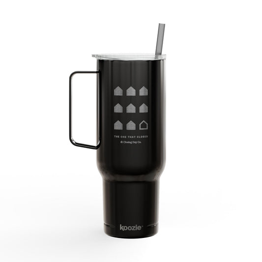 The One That Closed engraved 40oz tumbler by Closing Day Co.