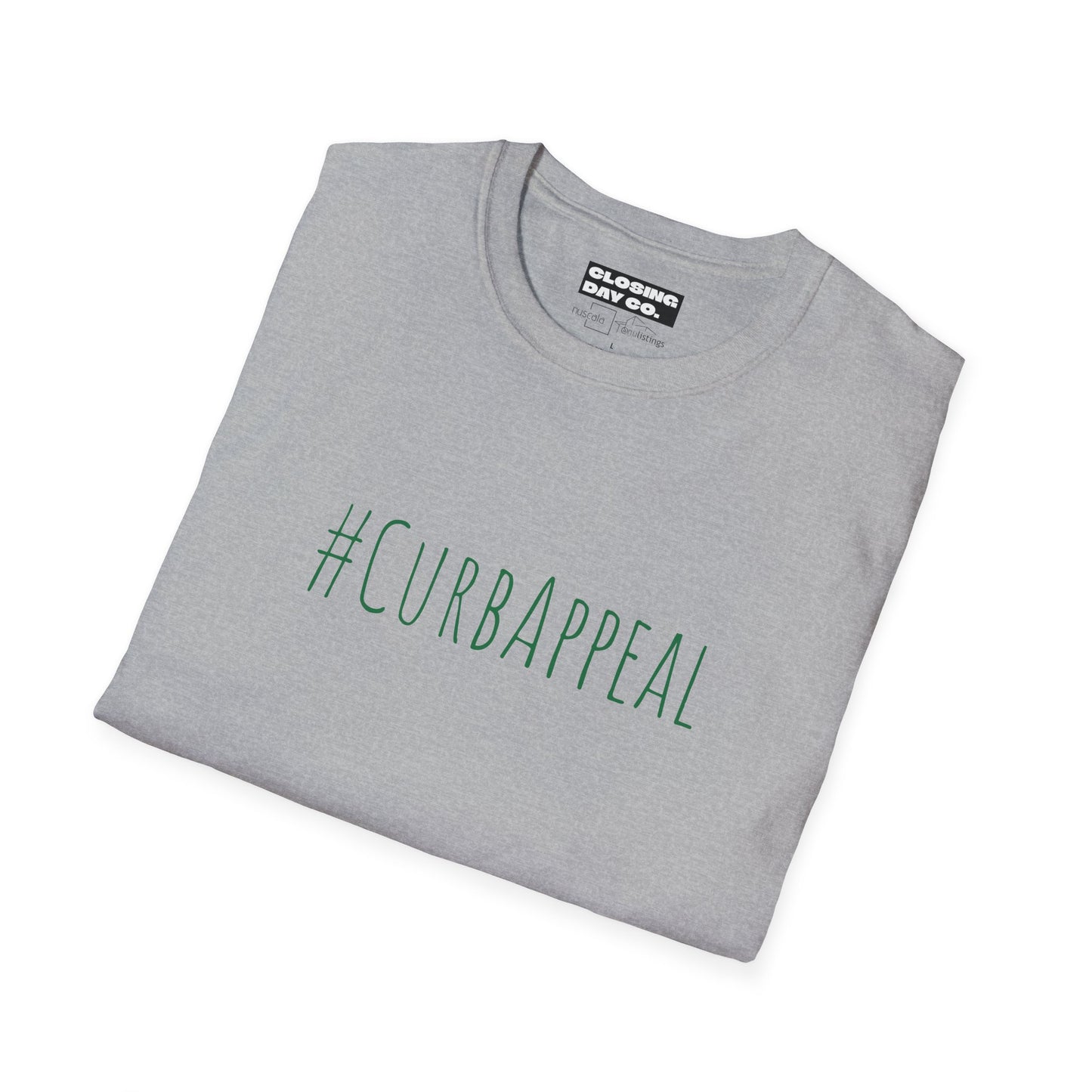 Hashtag Curb Appeal Realtor Unisex Softstyle T-Shirt