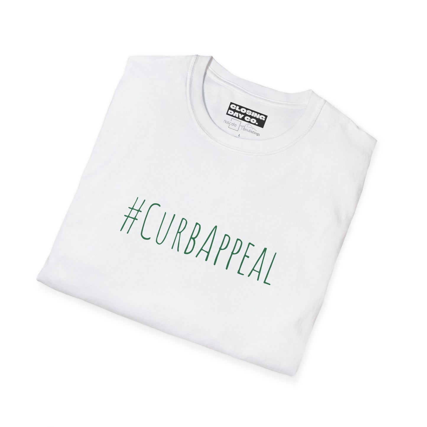 Hashtag Curb Appeal Realtor Unisex Softstyle T-Shirt