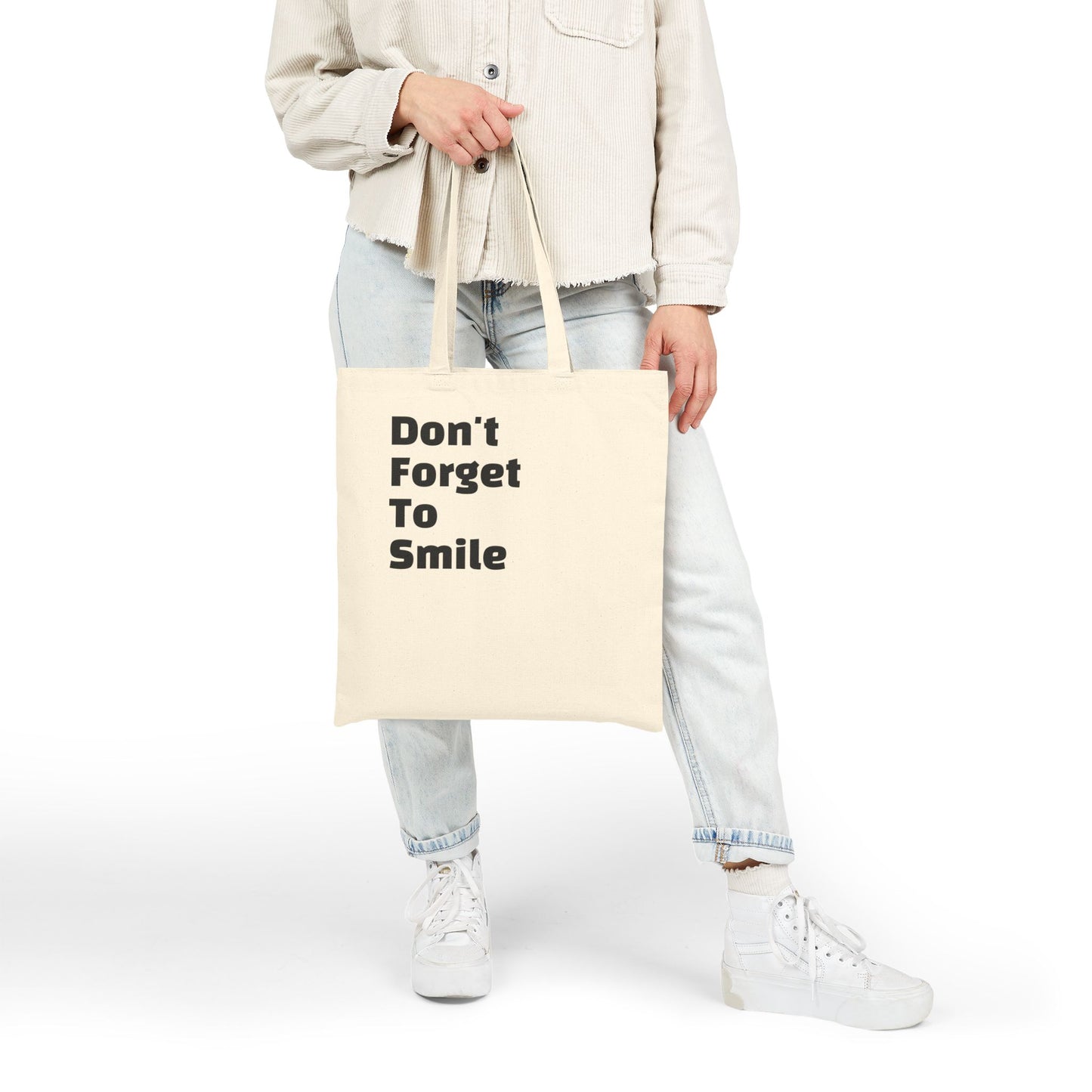 Cotton Canvas Tote Bag