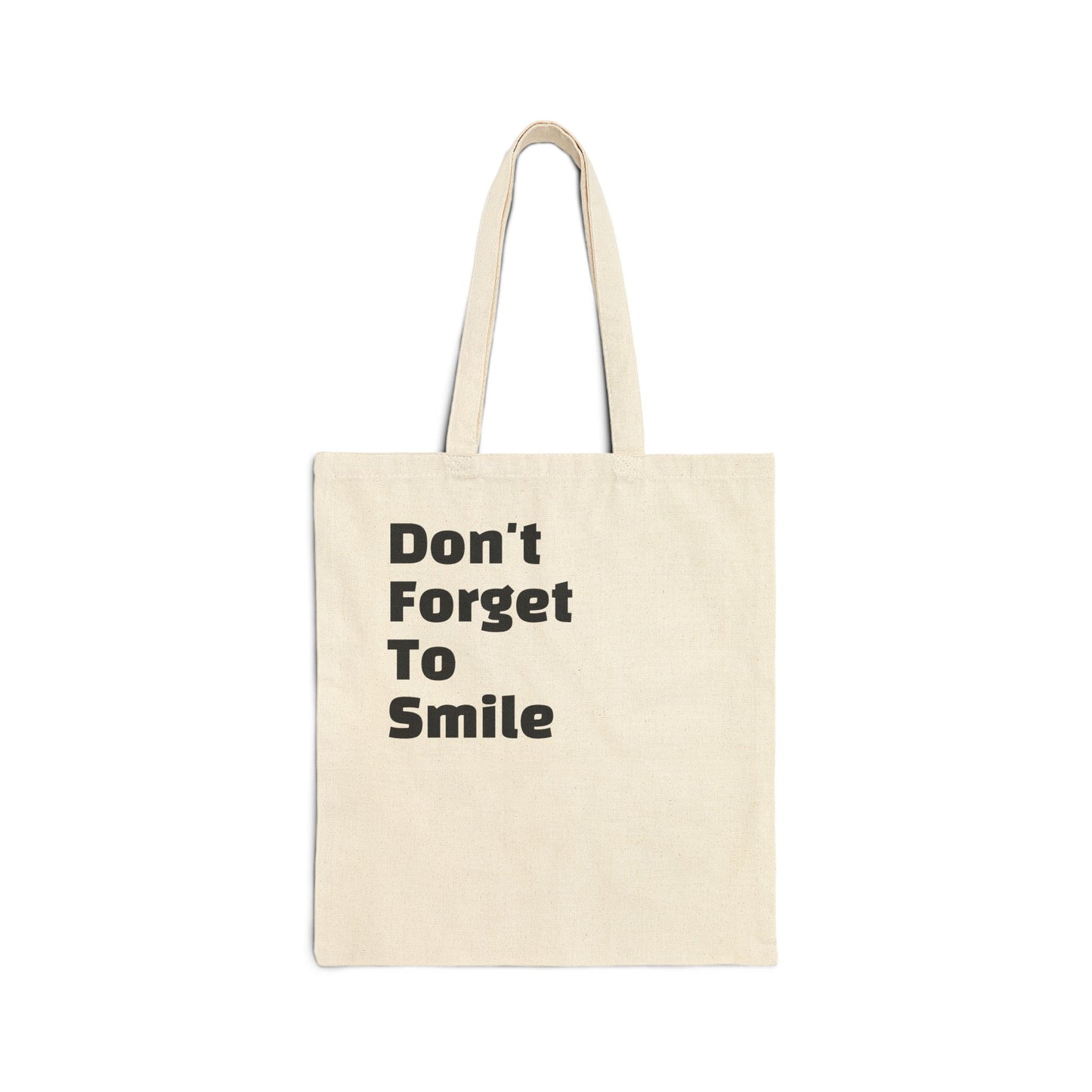 Cotton Canvas Tote Bag