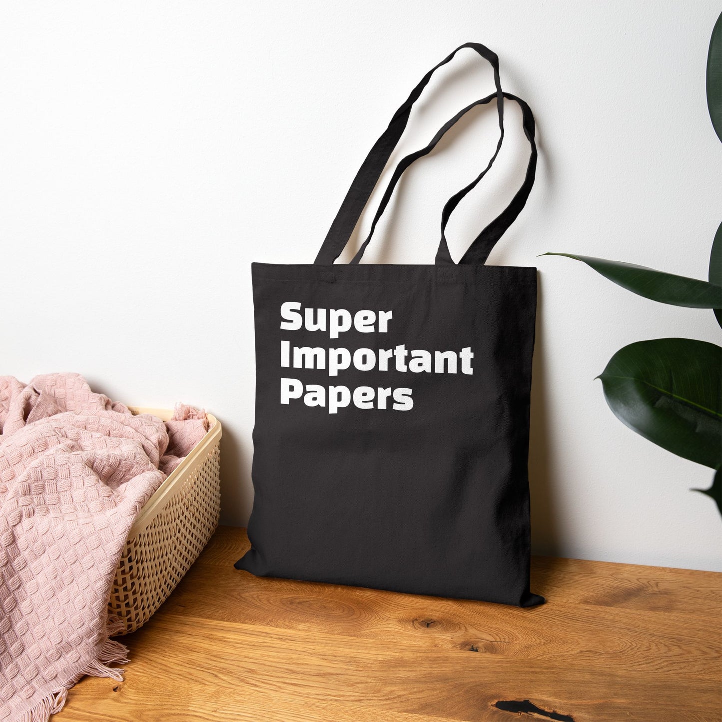 Cotton Canvas Tote Bag