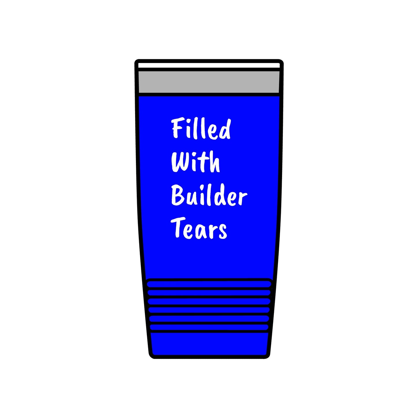 Builder Tears Insulated Tumbler, 20oz