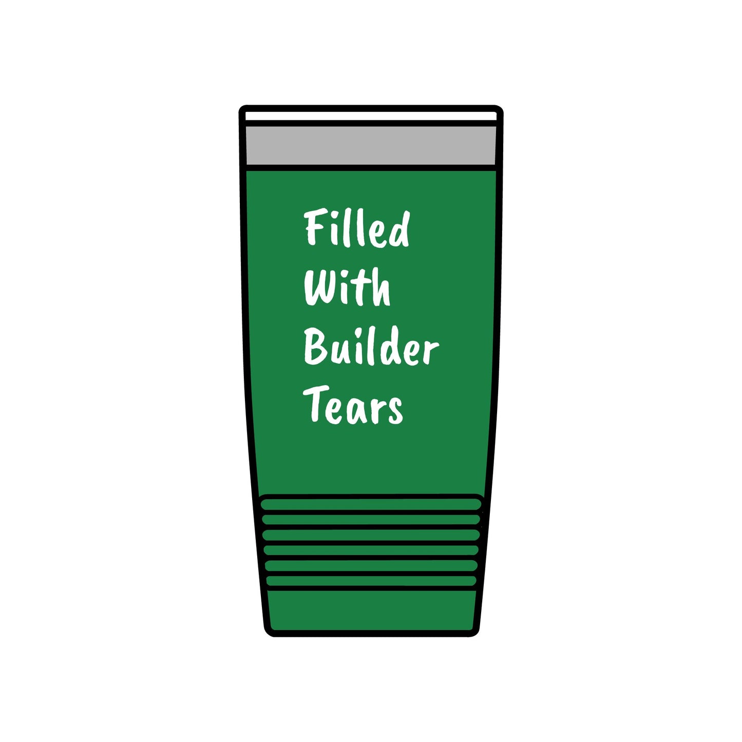 Builder Tears Insulated Tumbler, 20oz