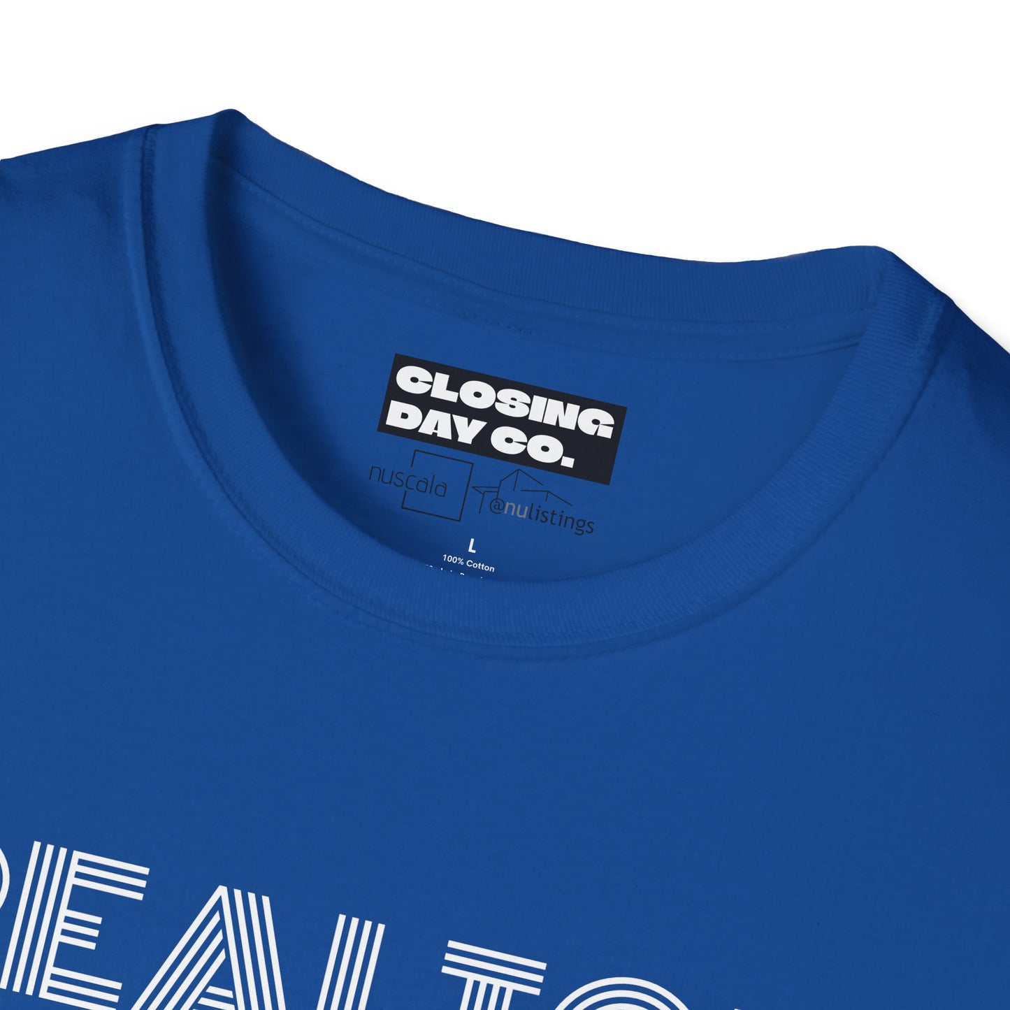 Realtor Life Chose Me Unisex Softstyle T-Shirt