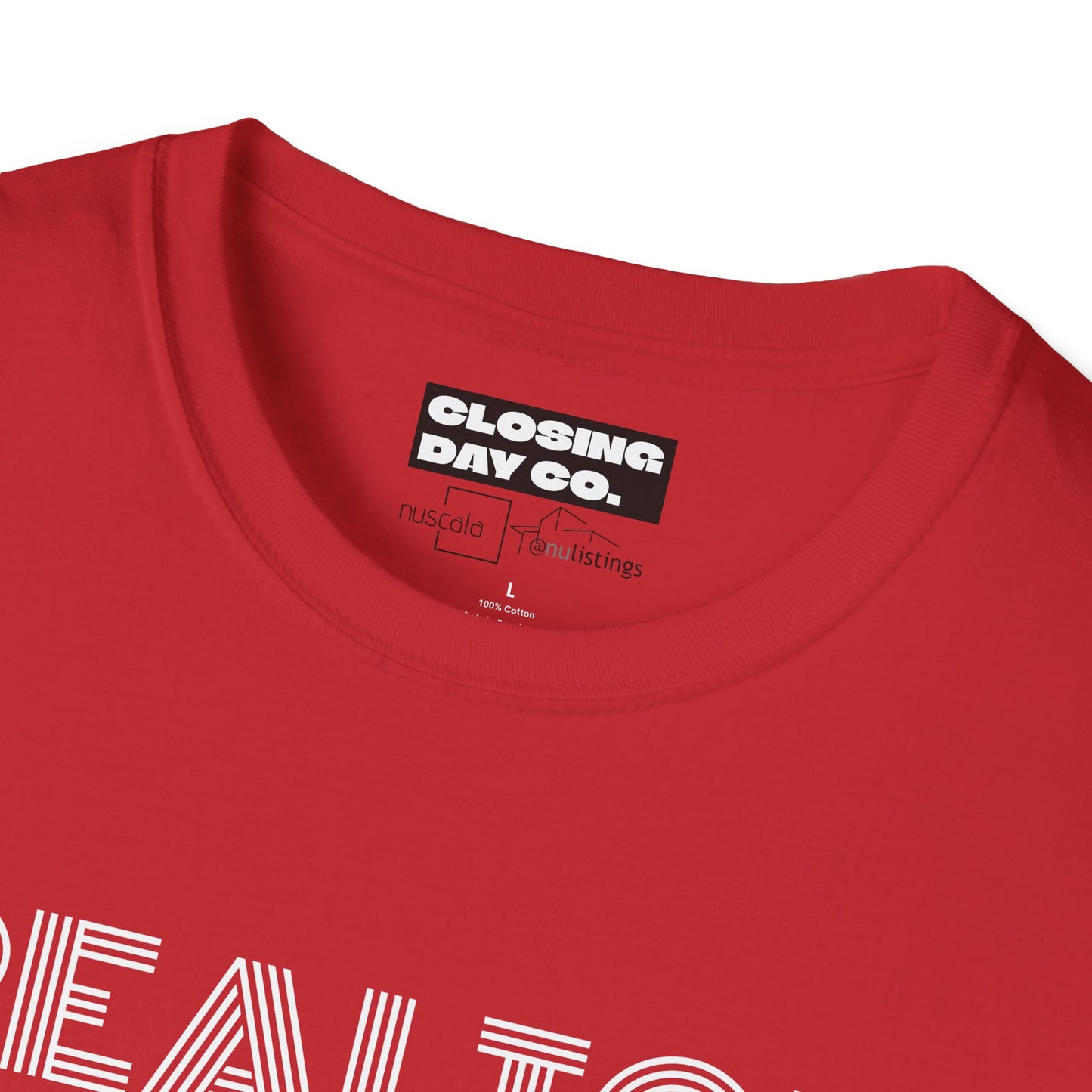 Realtor Life Chose Me Unisex Softstyle T-Shirt