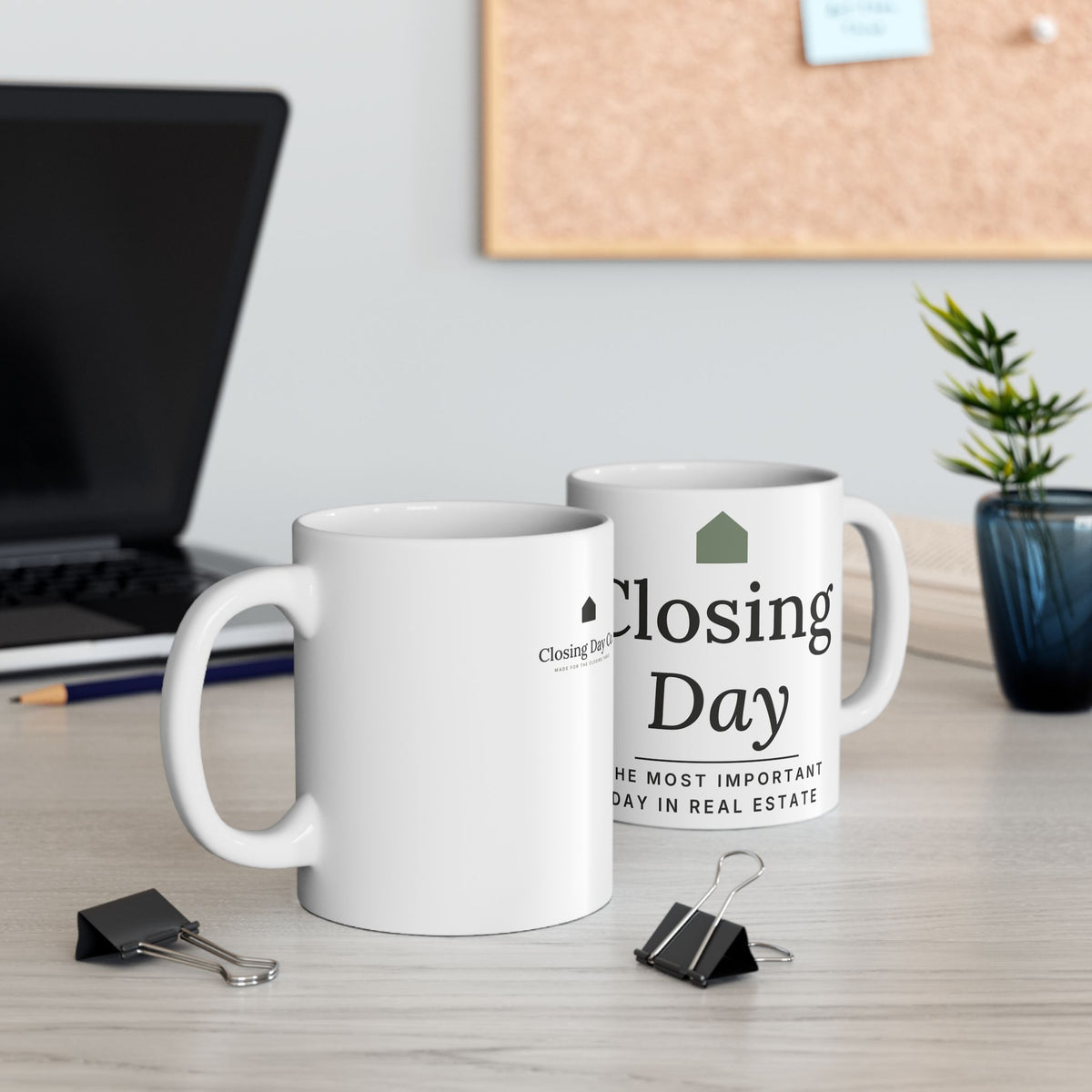 Closing Day mug, the most important day in real estate, by Closing Day Co.