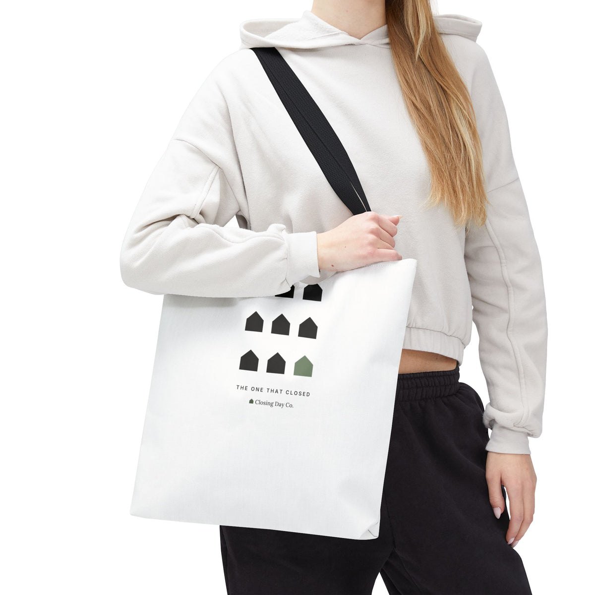 The One That Closed homeowner goodie bag tote by Closing Day Co.