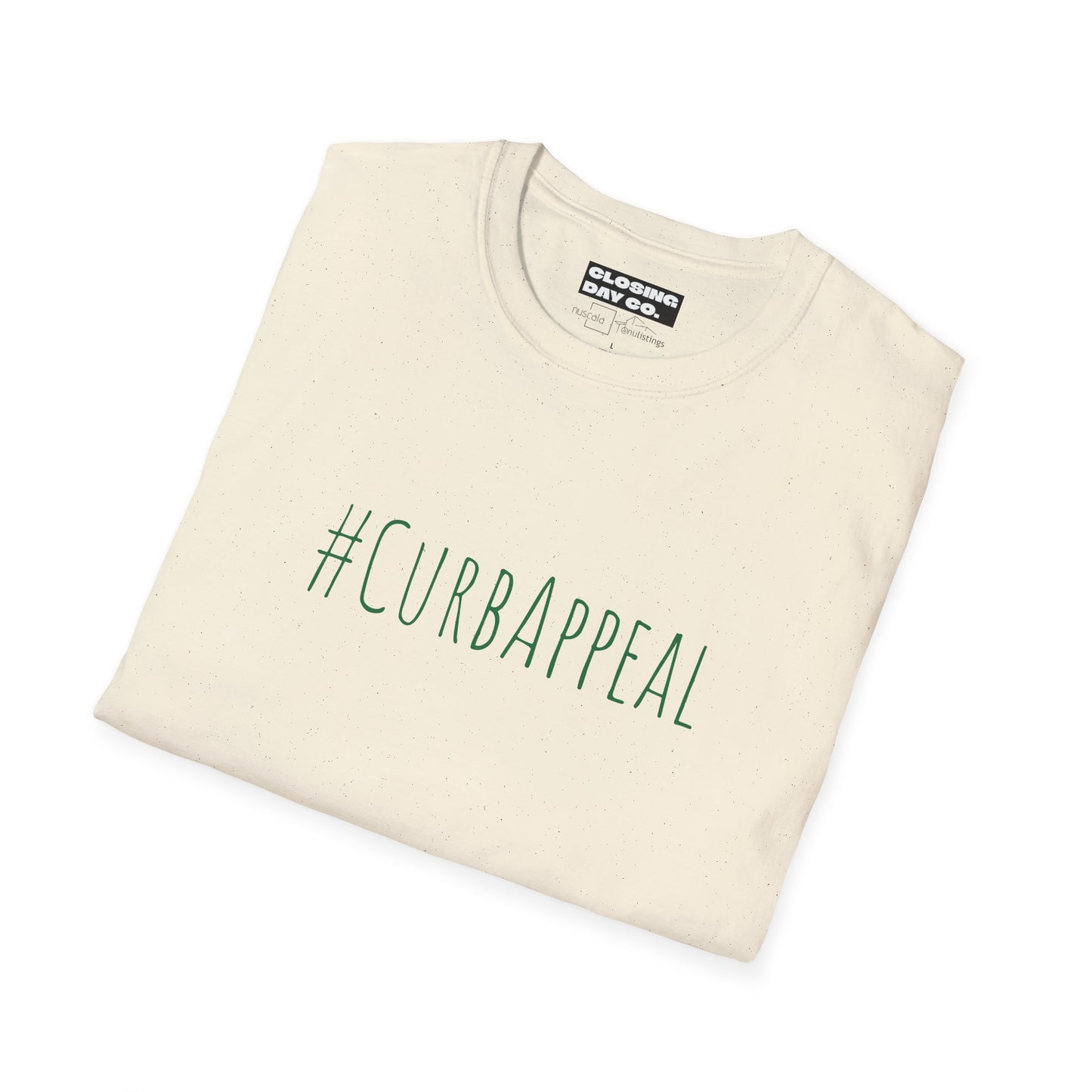 Hashtag Curb Appeal Realtor Unisex Softstyle T-Shirt