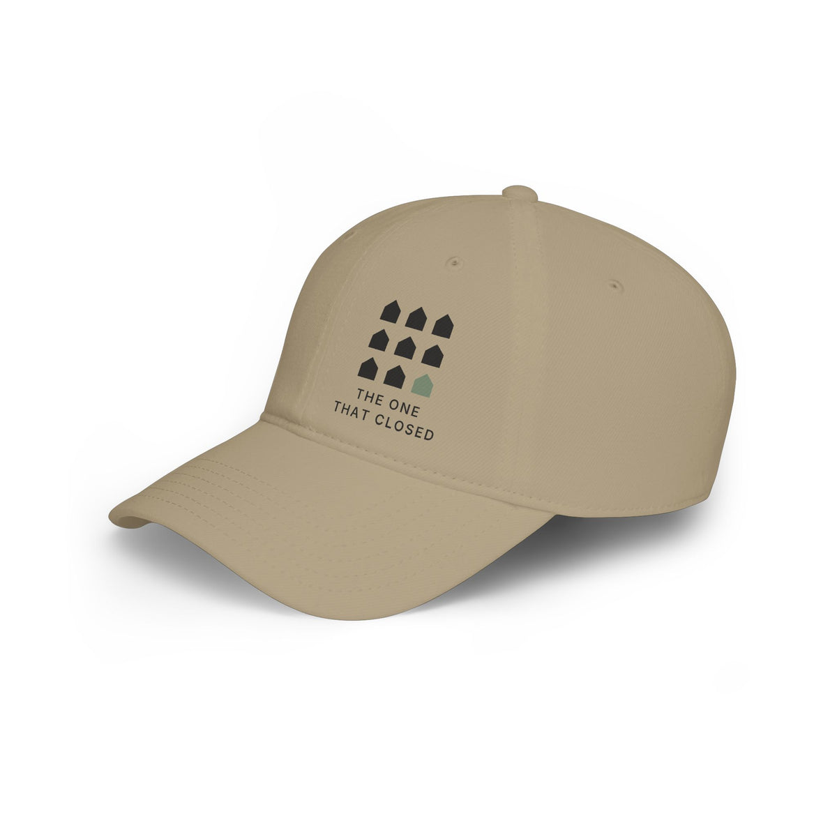 The One That Closed low profile cap by Closing Day Co.