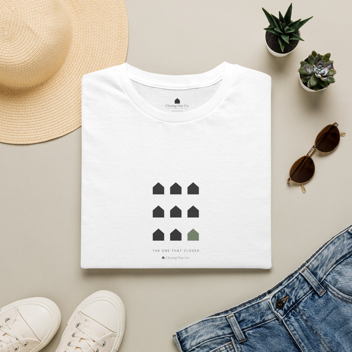 The One That Closed realtor t-shirt by Closing Day Co.
