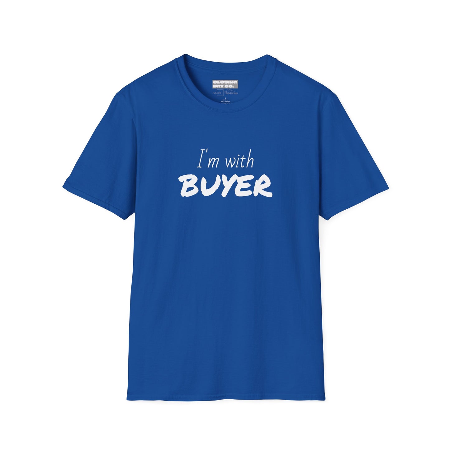 I'm With Buyer Unisex Softstyle T-Shirt