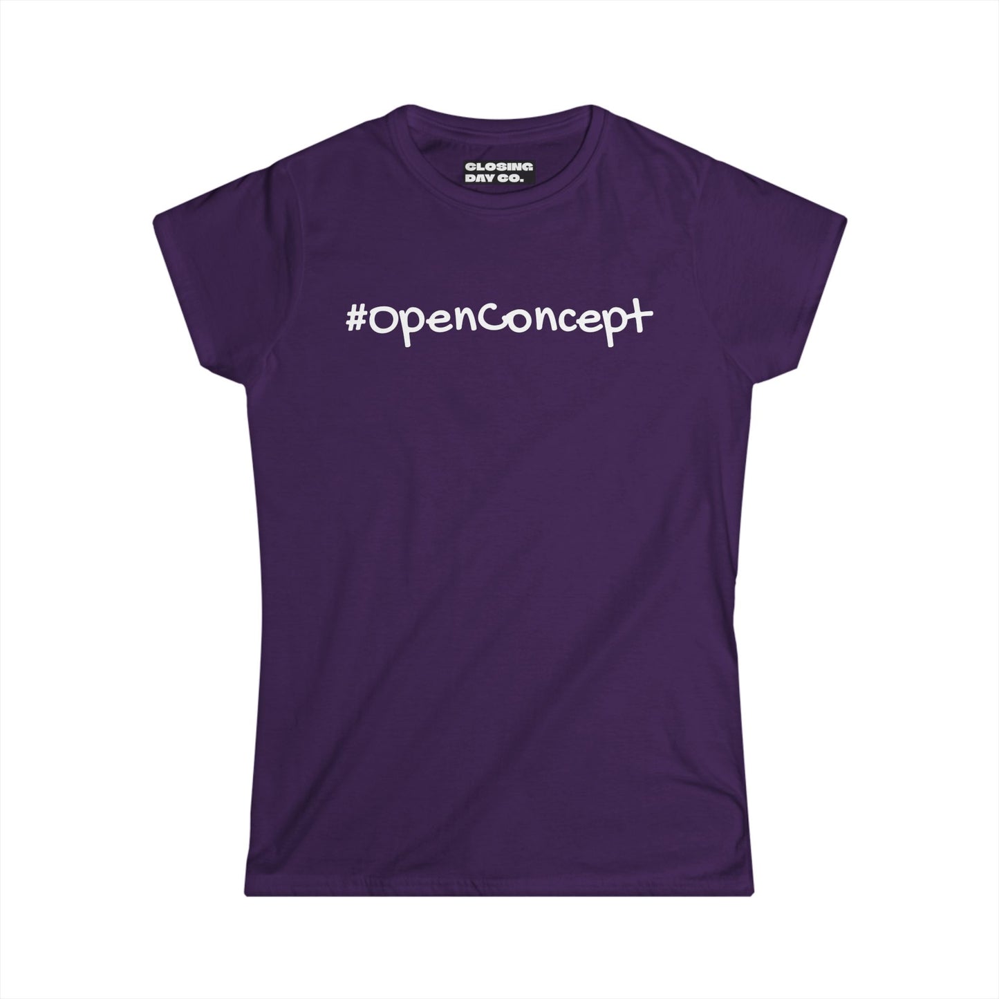 Open Concept Women's Softstyle Tee