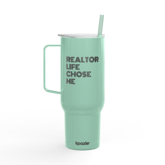 Realtor Life Insulated Tumbler with Lid, 40oz (Engraving)