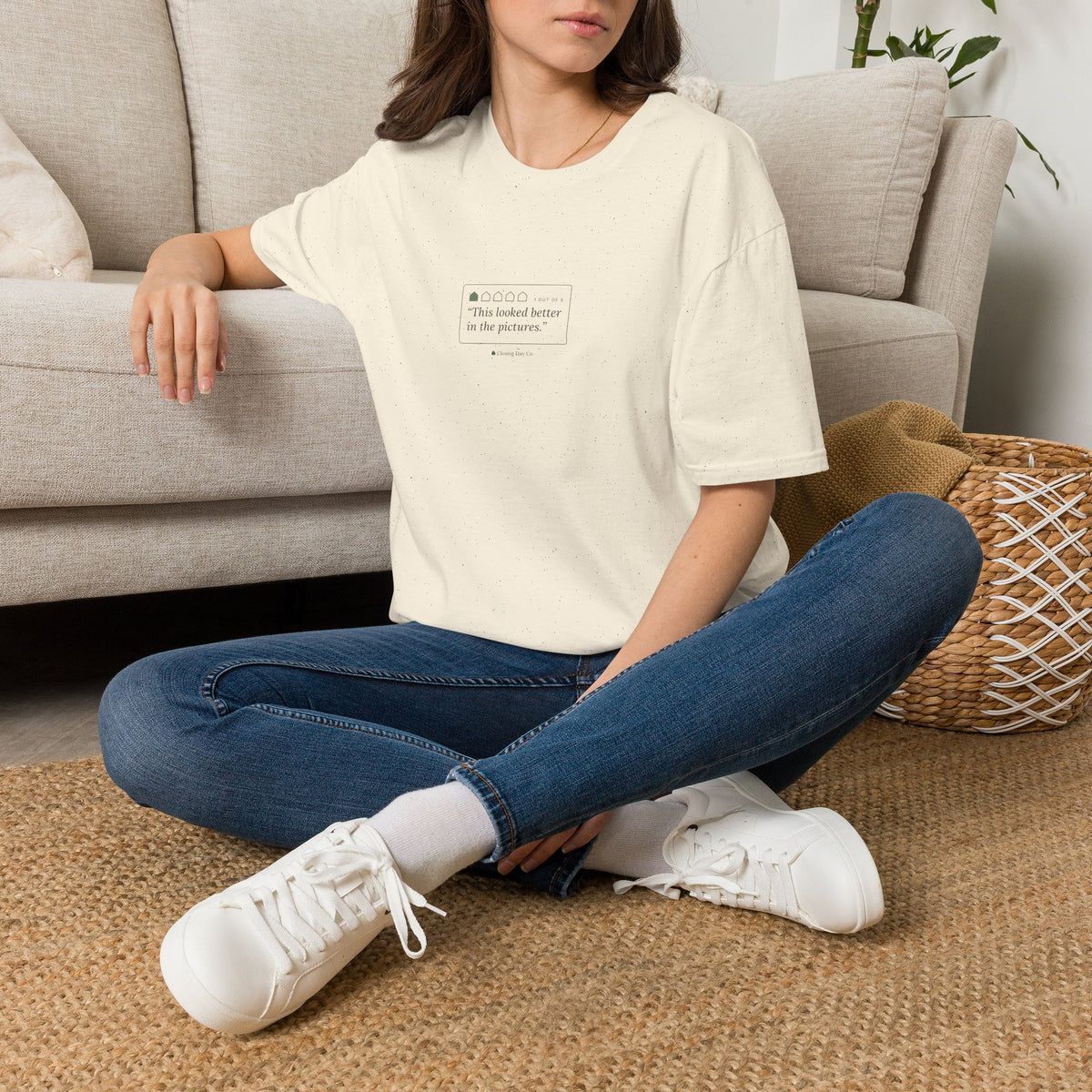 This Looked Better in the Pictures realtor t-shirt by Closing Day Co.