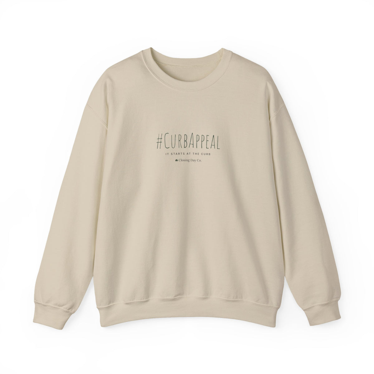 #CurbAppeal crewneck sweatshirt by Closing Day Co.