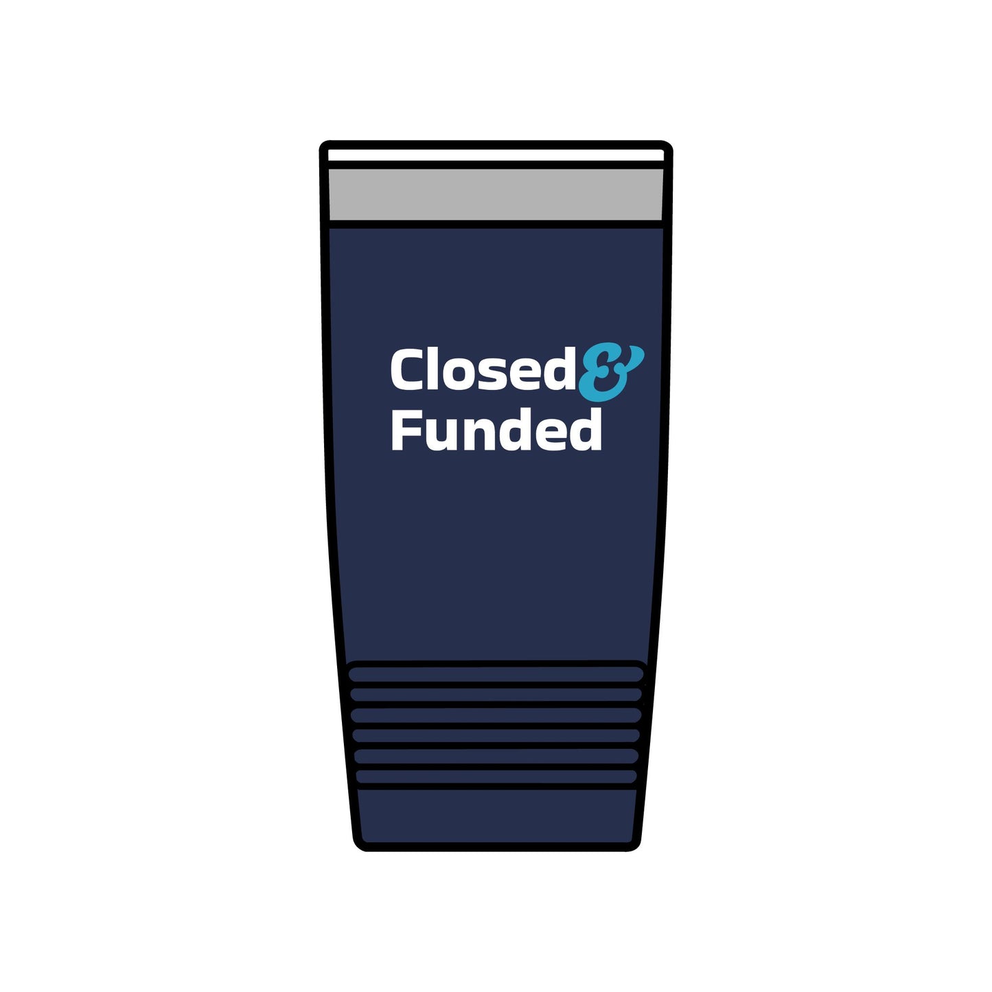 Closed & Funded Insulated Tumbler, 20oz