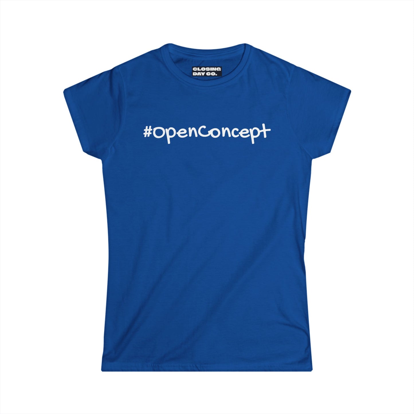 Open Concept Women's Softstyle Tee