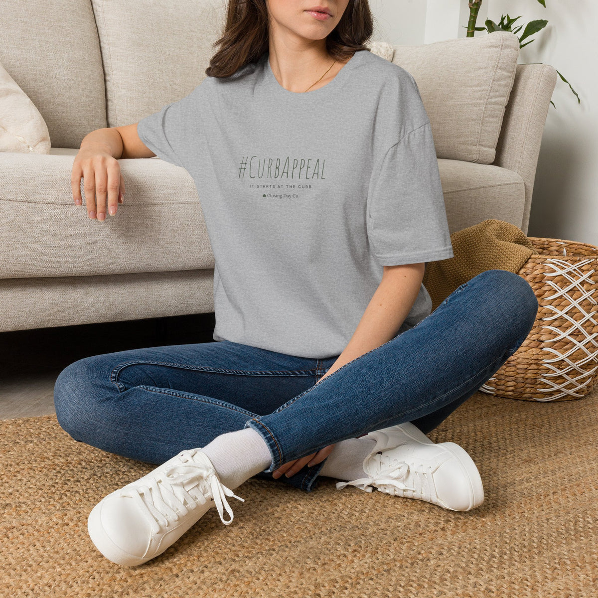 #CurbAppeal realtor t-shirt by Closing Day Co.