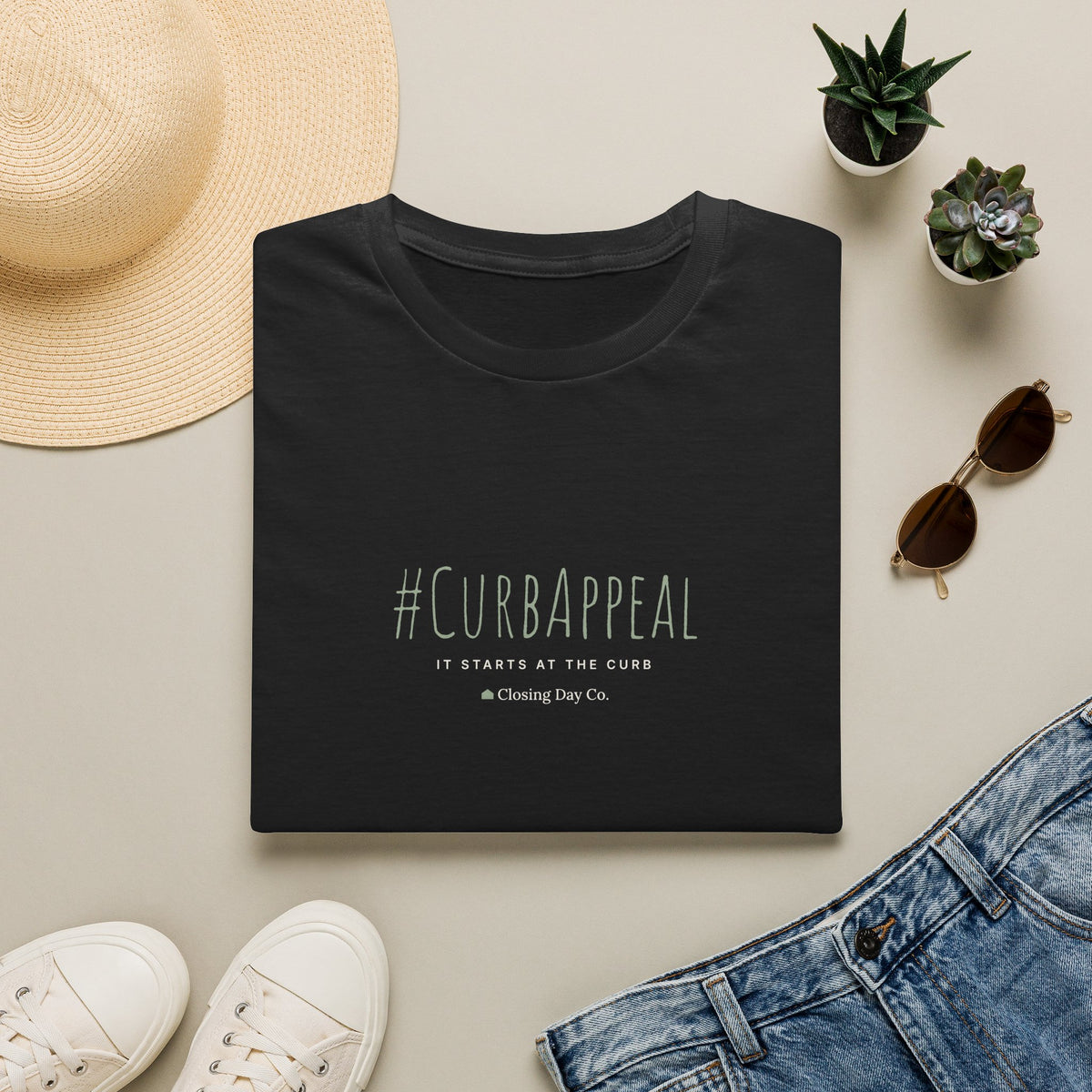 #CurbAppeal realtor t-shirt by Closing Day Co.