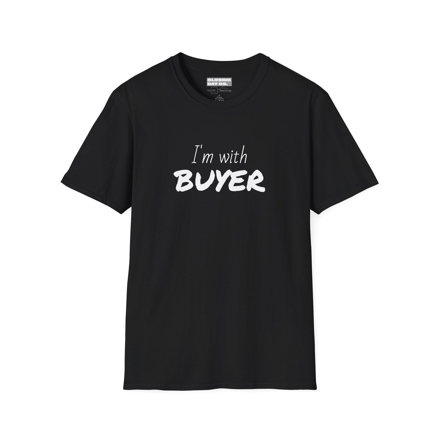 I'm With Buyer Unisex Softstyle T-Shirt