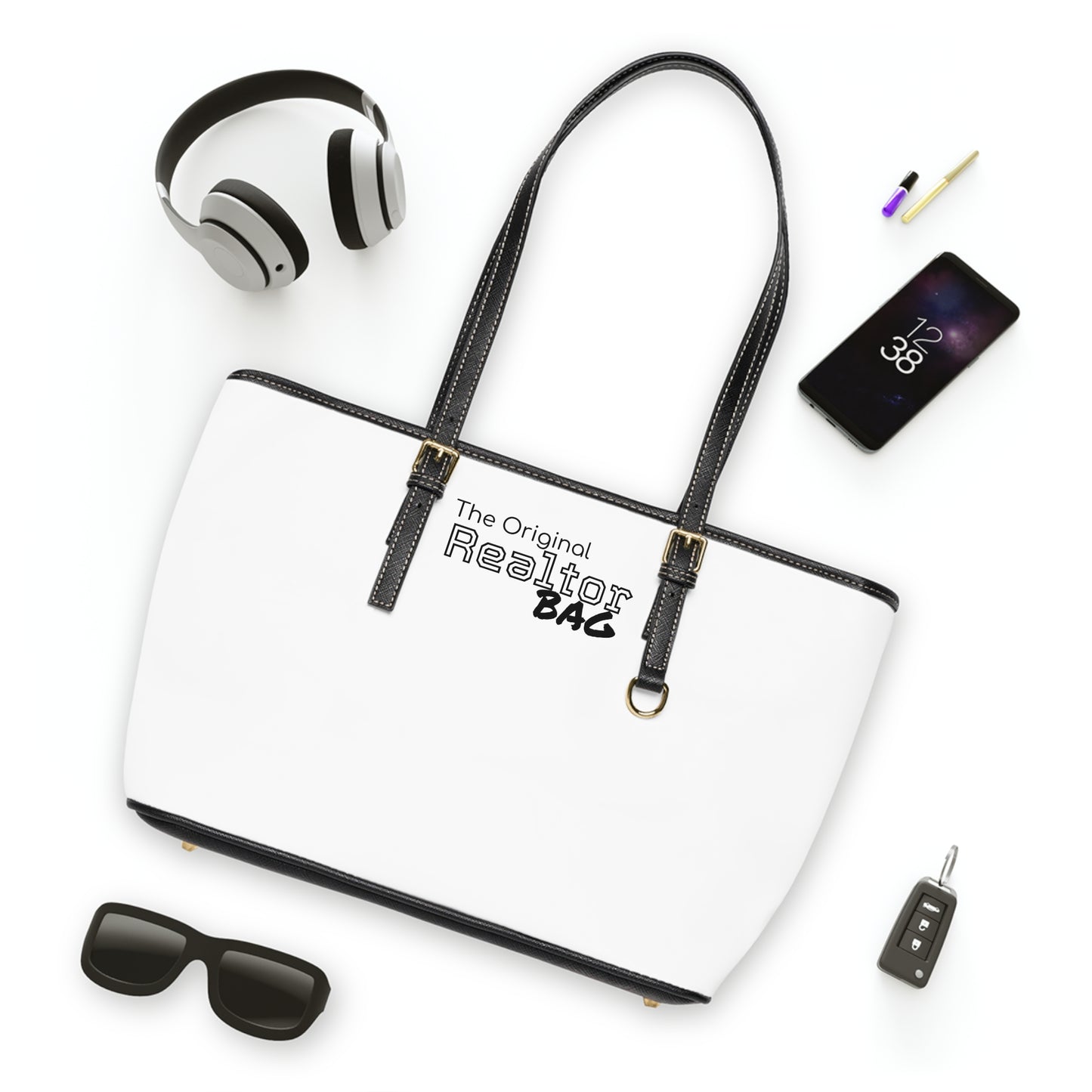 OG Realtor Bag PU Leather Shoulder Bag