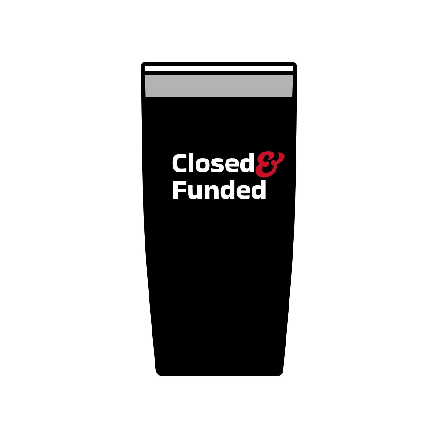 Closed & Funded Insulated Tumbler, 20oz