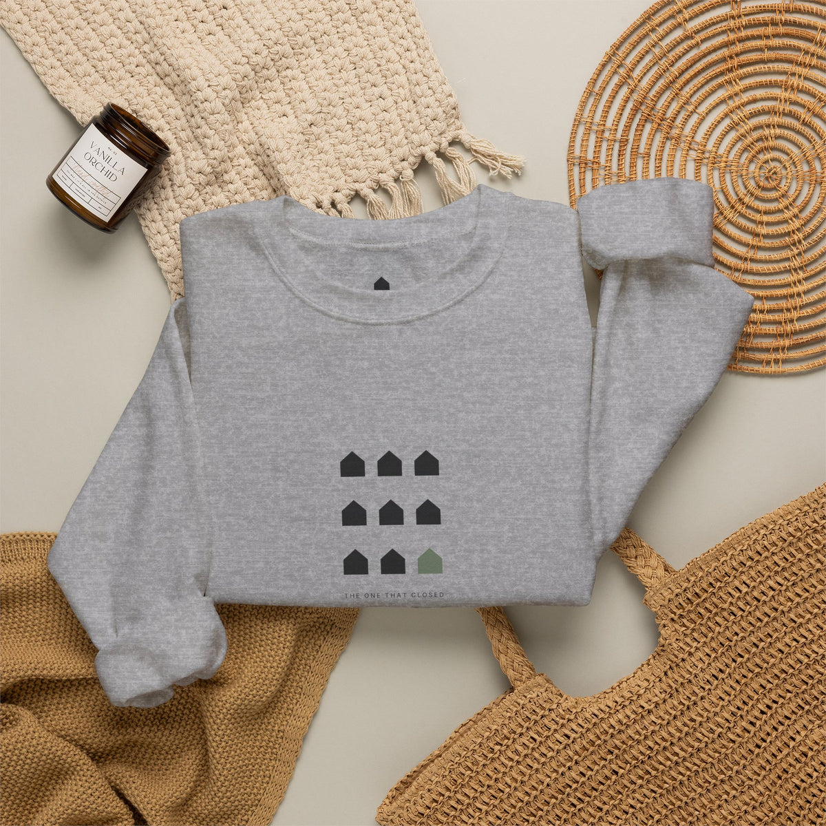 The One That Closed crewneck sweatshirt by Closing Day Co.