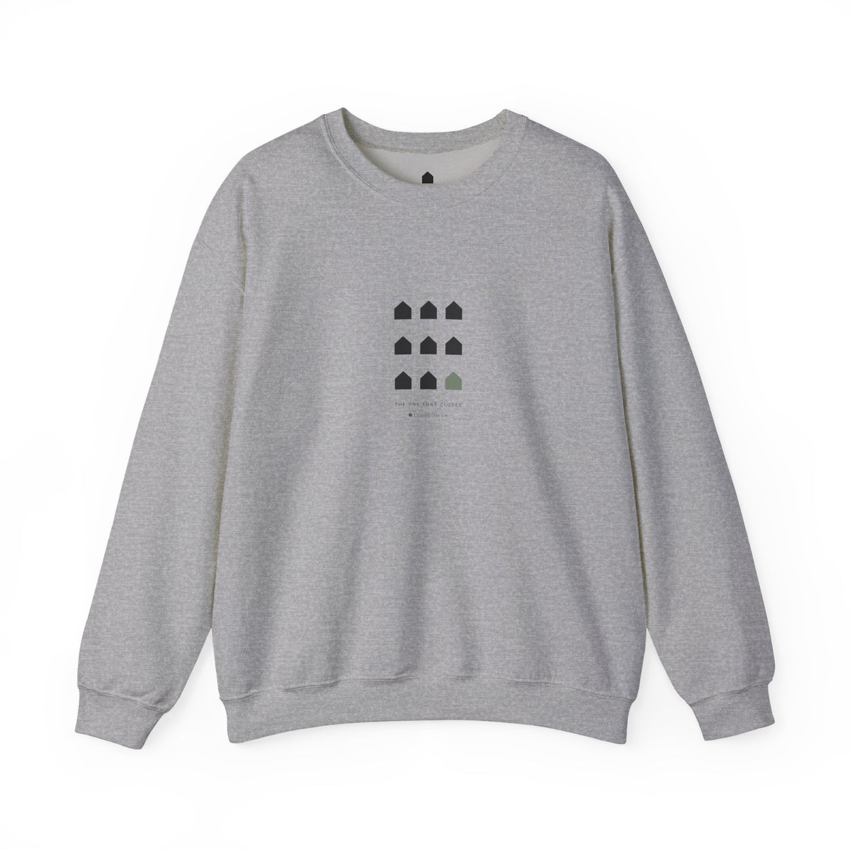 The One That Closed crewneck sweatshirt by Closing Day Co.