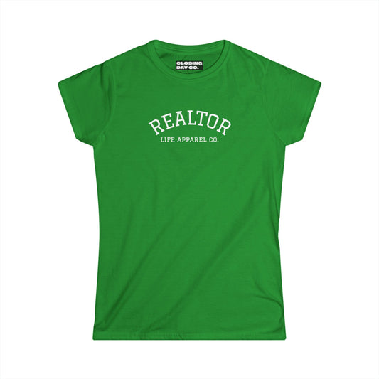 Realtor Life Apparel Co. Women's Softstyle Tee
