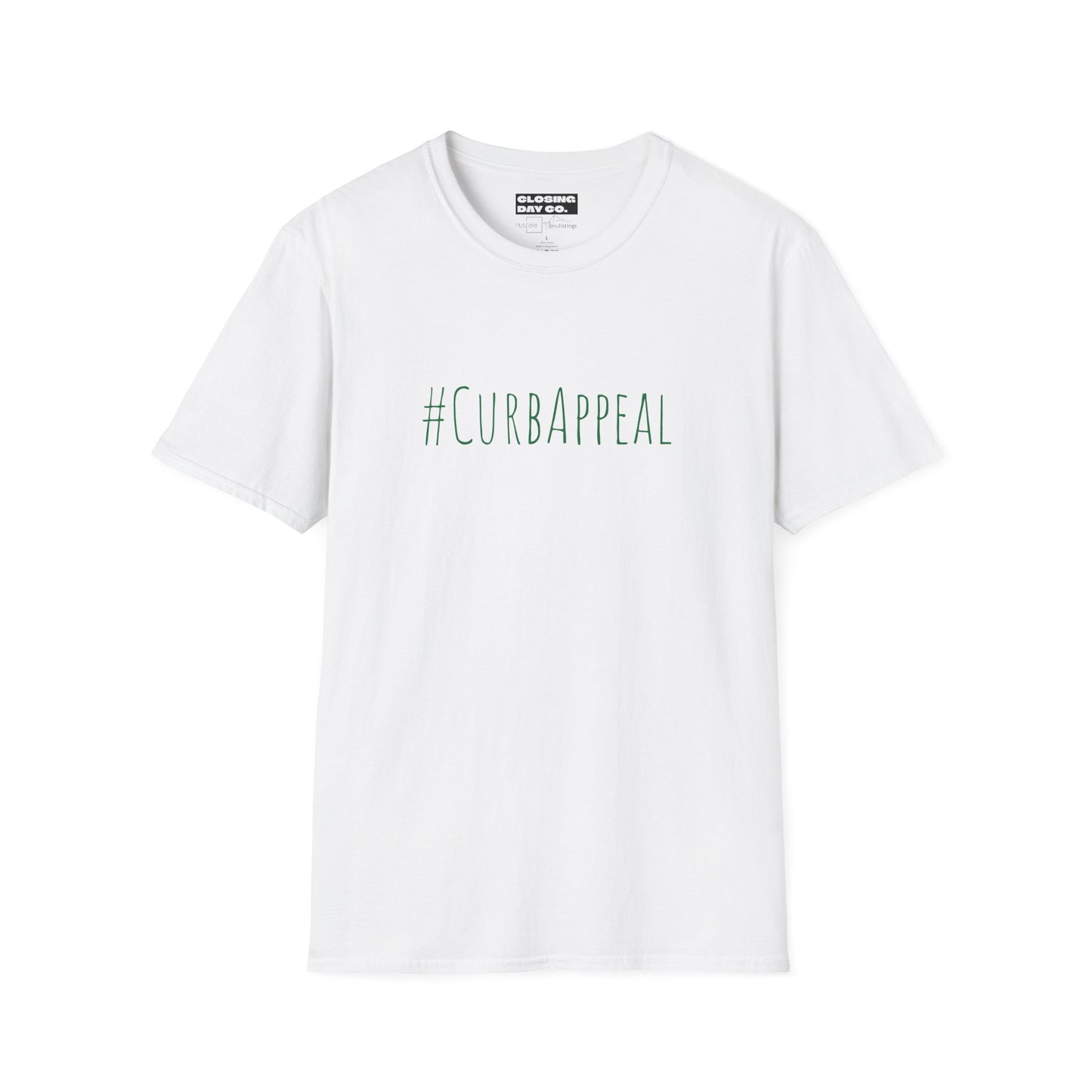 Hashtag Curb Appeal Realtor Unisex Softstyle T-Shirt