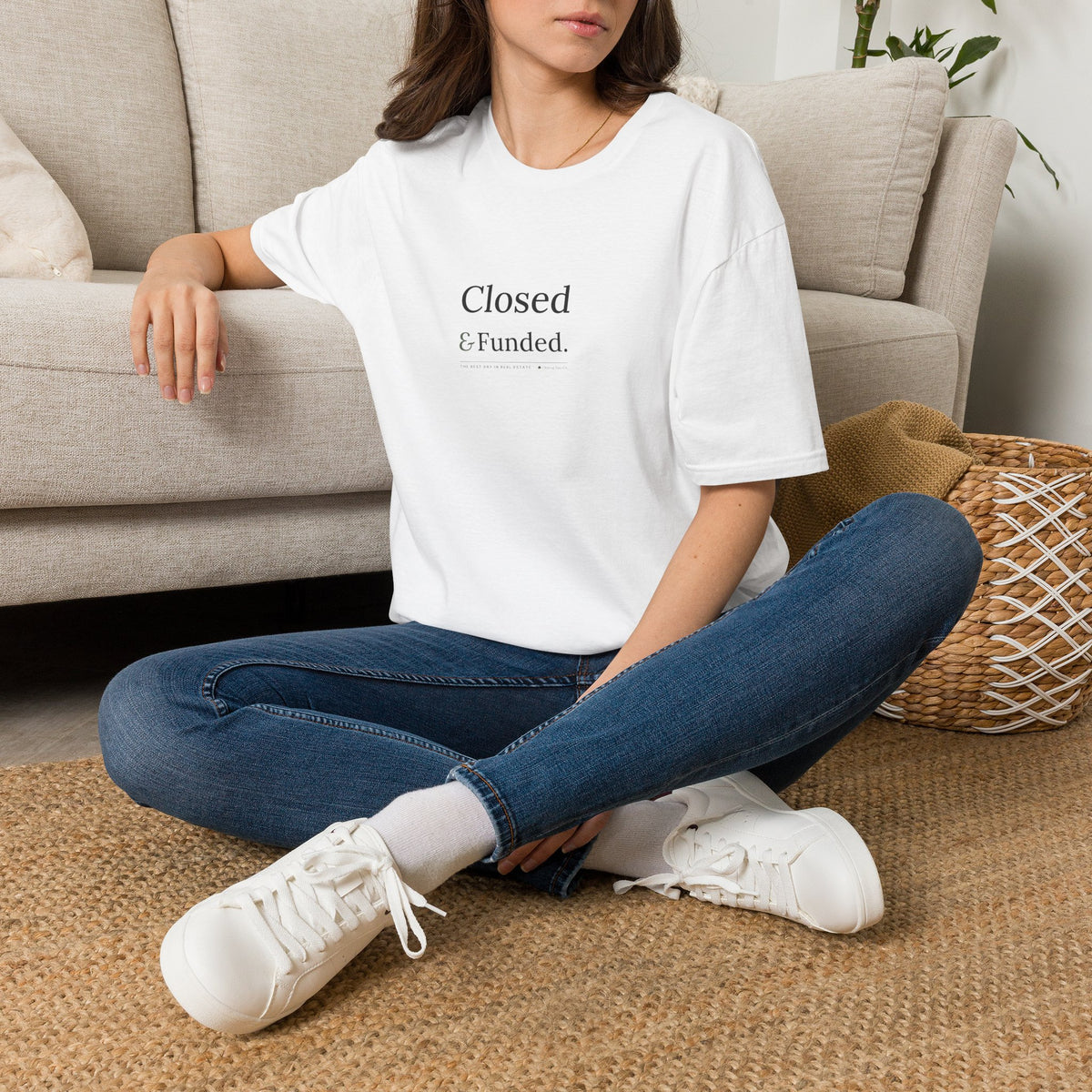 Closed & Funded realtor t-shirt by Closing Day Co.