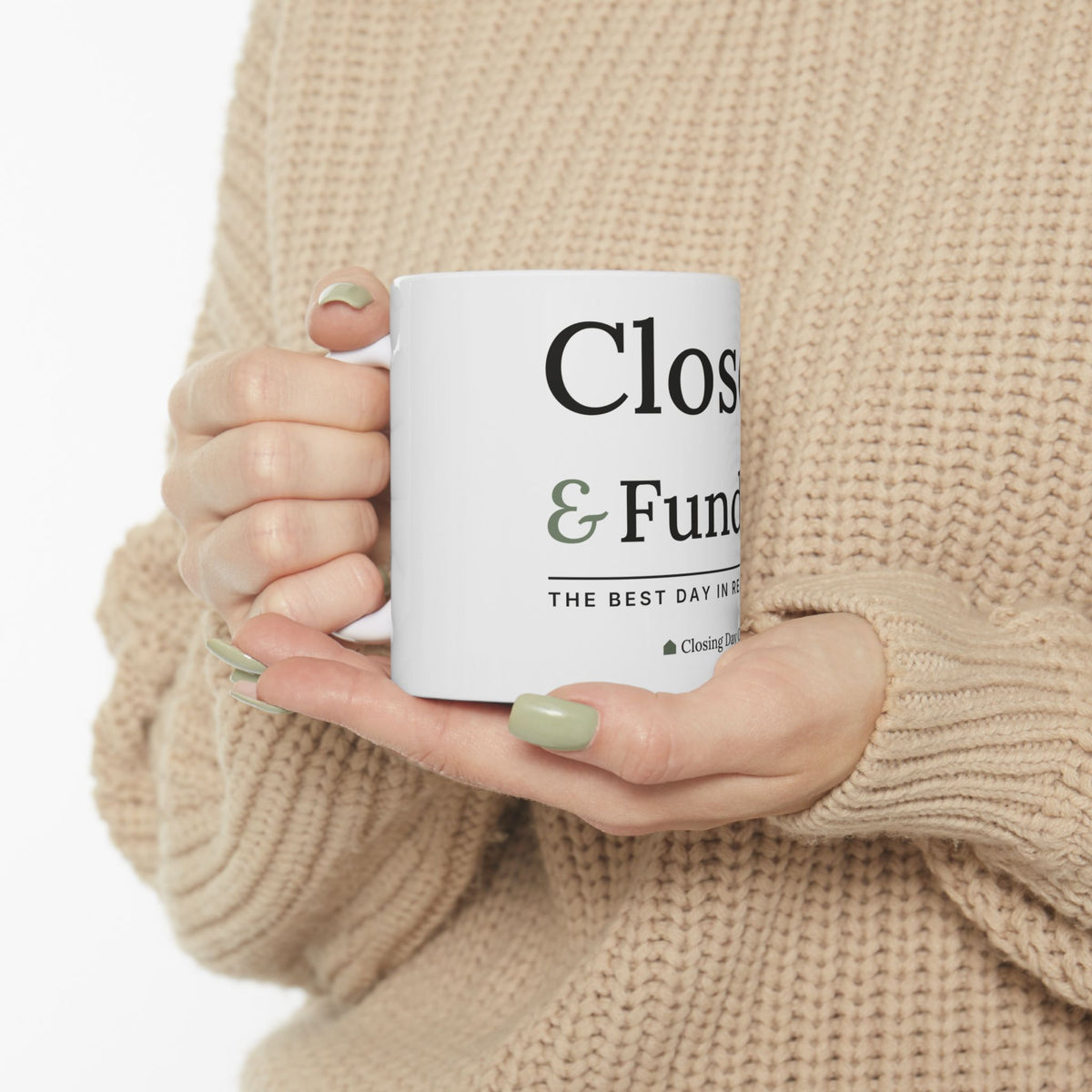 Closed & Funded mug by Closing Day Co.