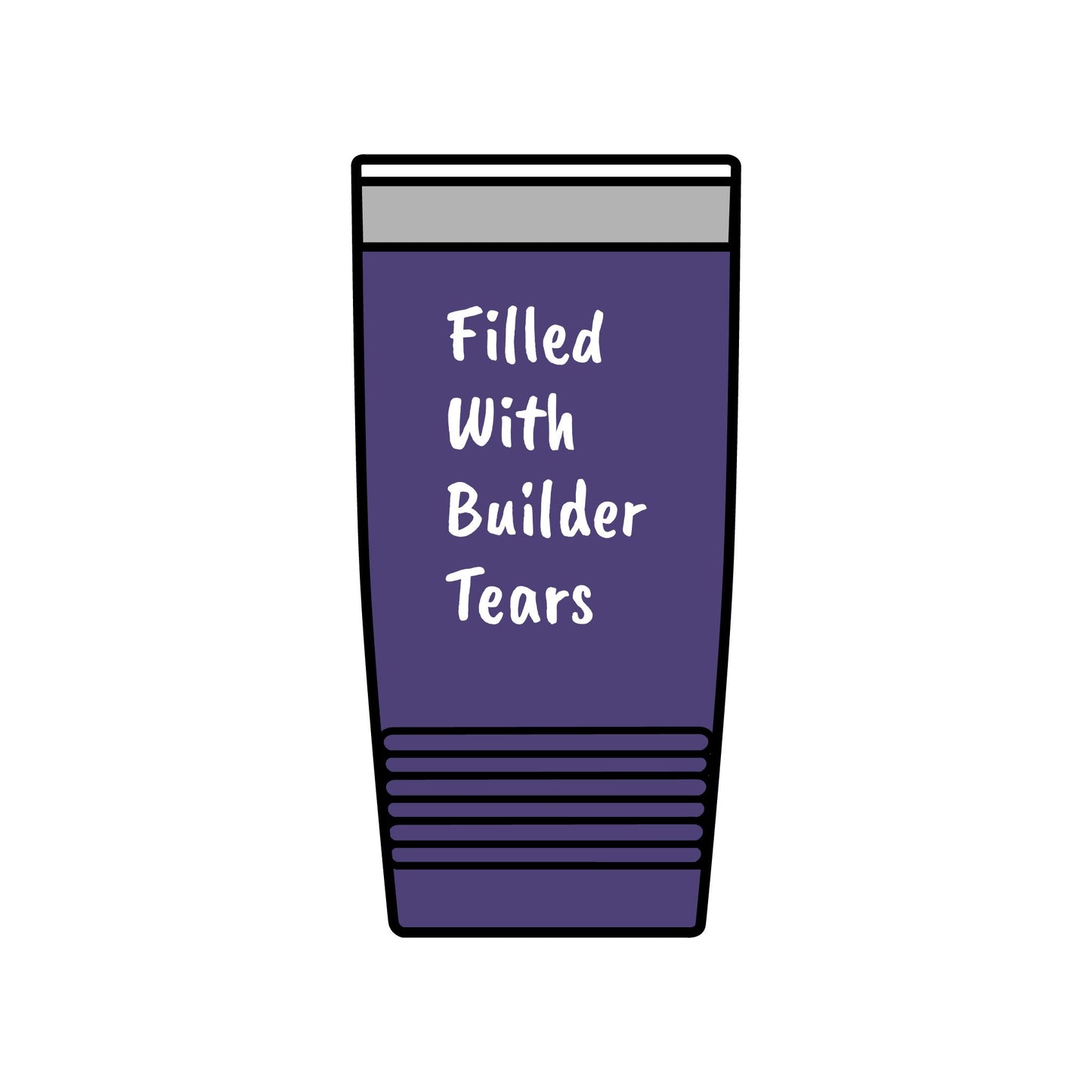 Builder Tears Insulated Tumbler, 20oz