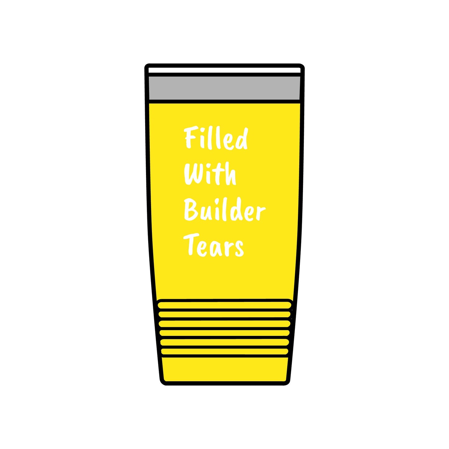 Builder Tears Insulated Tumbler, 20oz