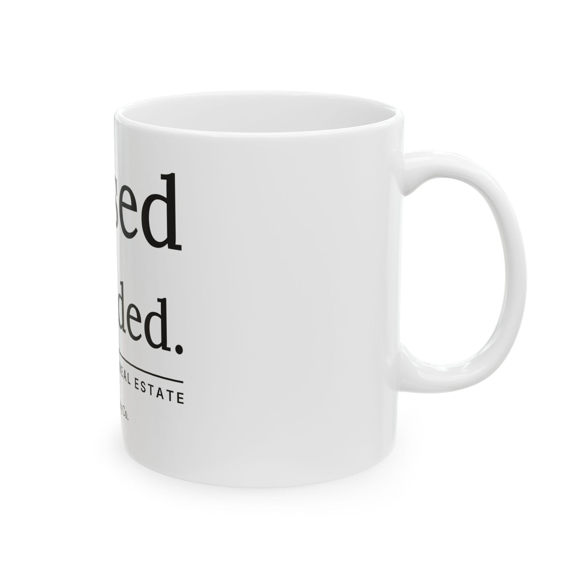 Closed & Funded mug by Closing Day Co.